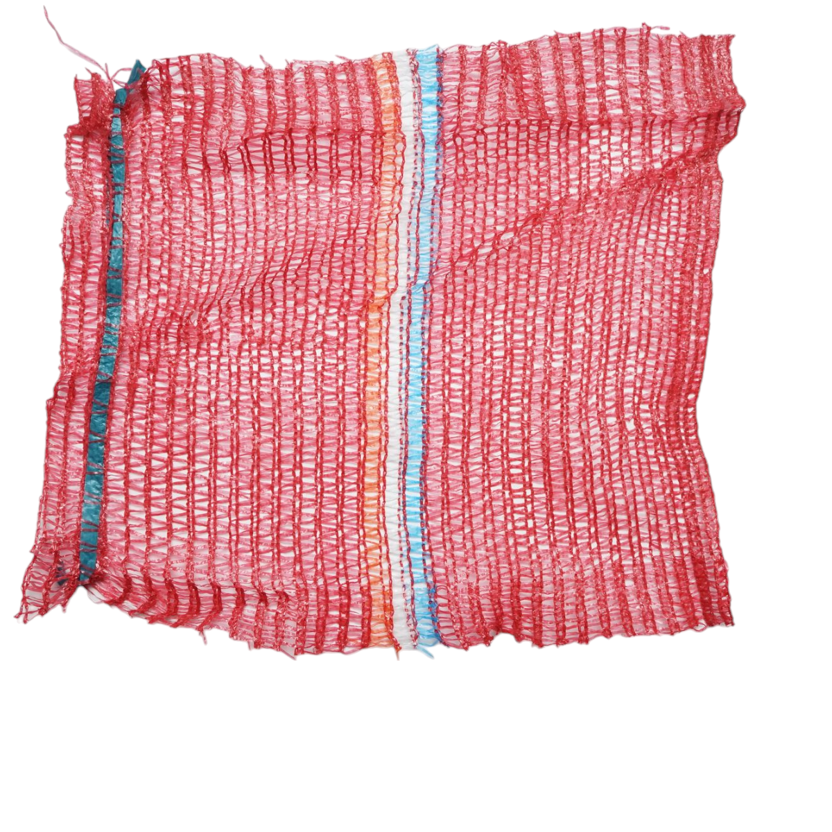 Sac plasa tip Raschel 270x350mm pentru legume 5Kg rosu - imagine 2