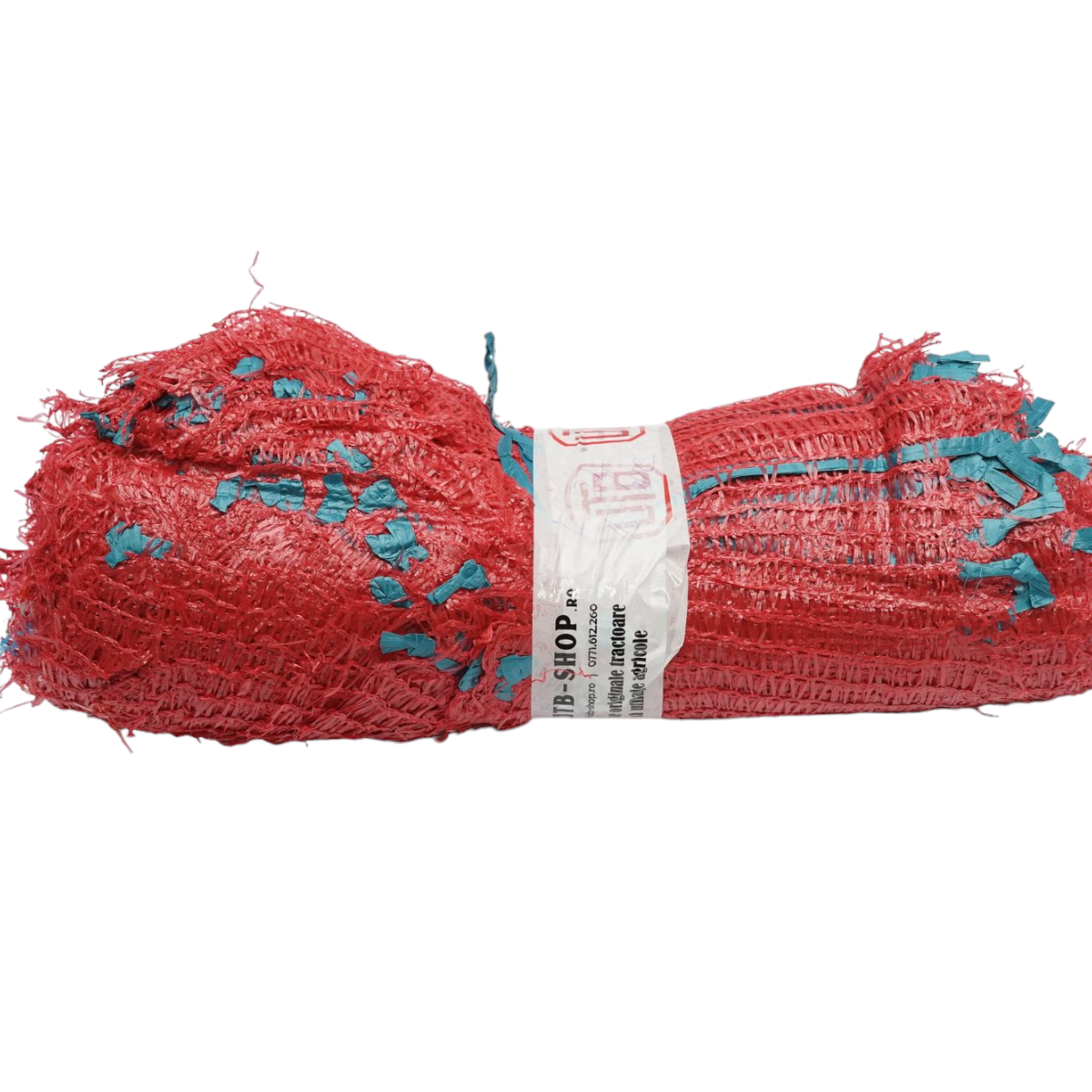 Sac plasa tip Raschel 270x350mm pentru legume 5Kg rosu - imagine 3