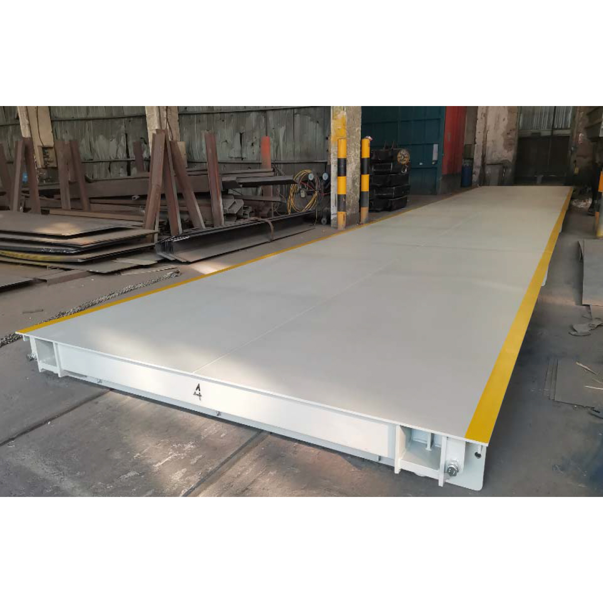 Cantar tip platforma A1 pentru camioane 3x18m, 80T  - imagine 2