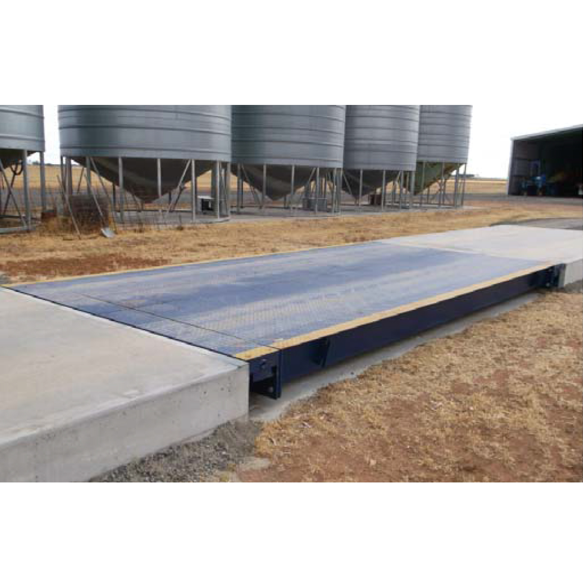 Cantar tip platforma A1 pentru camioane 3x18m, 80T 