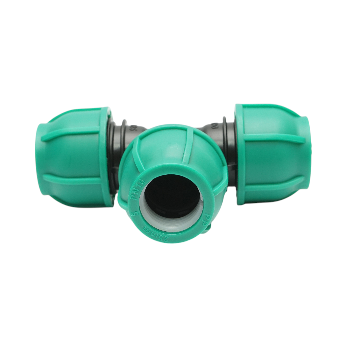 Teu compresiune egal 25x25x25mm, PN16 bar pentru sisteme de irigatii - imagine 4
