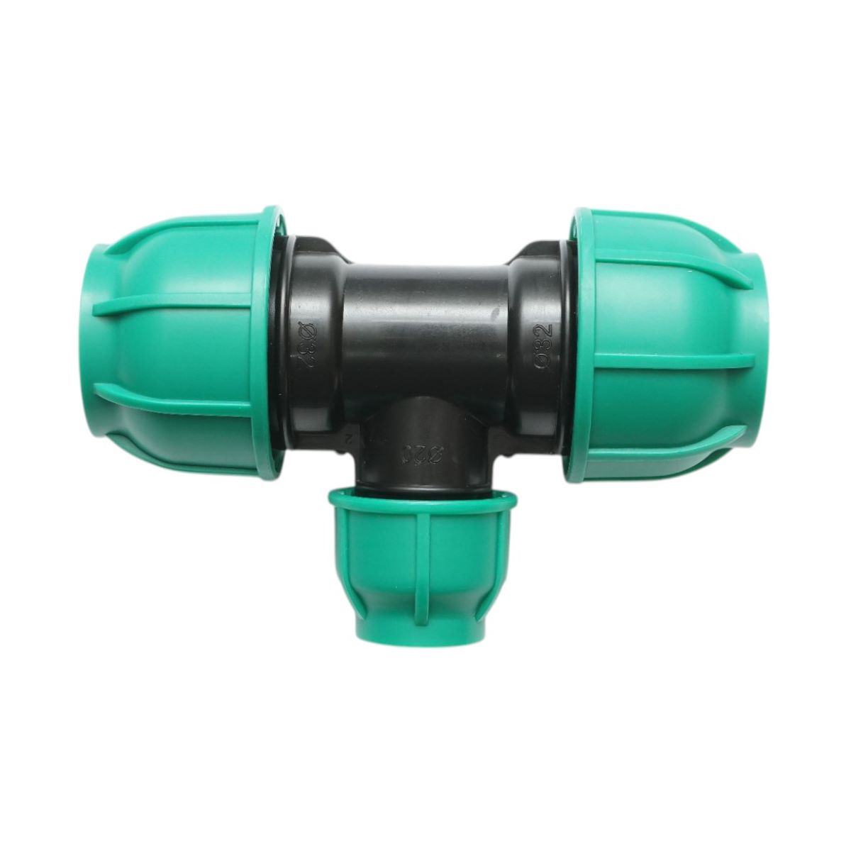 Teu reductie compresiune 32x20x32mm, PN16 bar pentru sisteme de irigatii