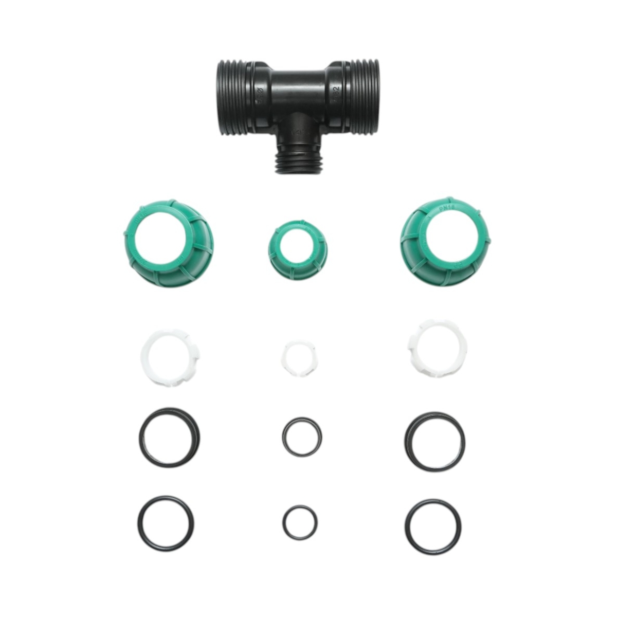 Teu reductie compresiune 32x20x32mm, PN16 bar pentru sisteme de irigatii - imagine 5