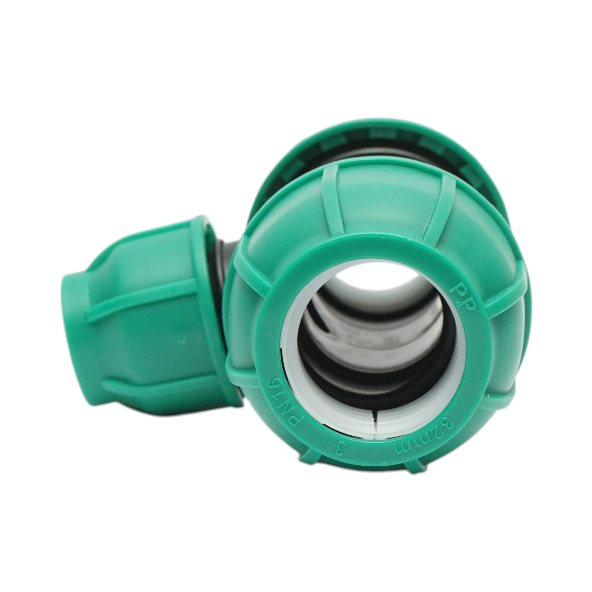 Teu reductie compresiune 32x20x32mm, PN16 bar pentru sisteme de irigatii - imagine 2