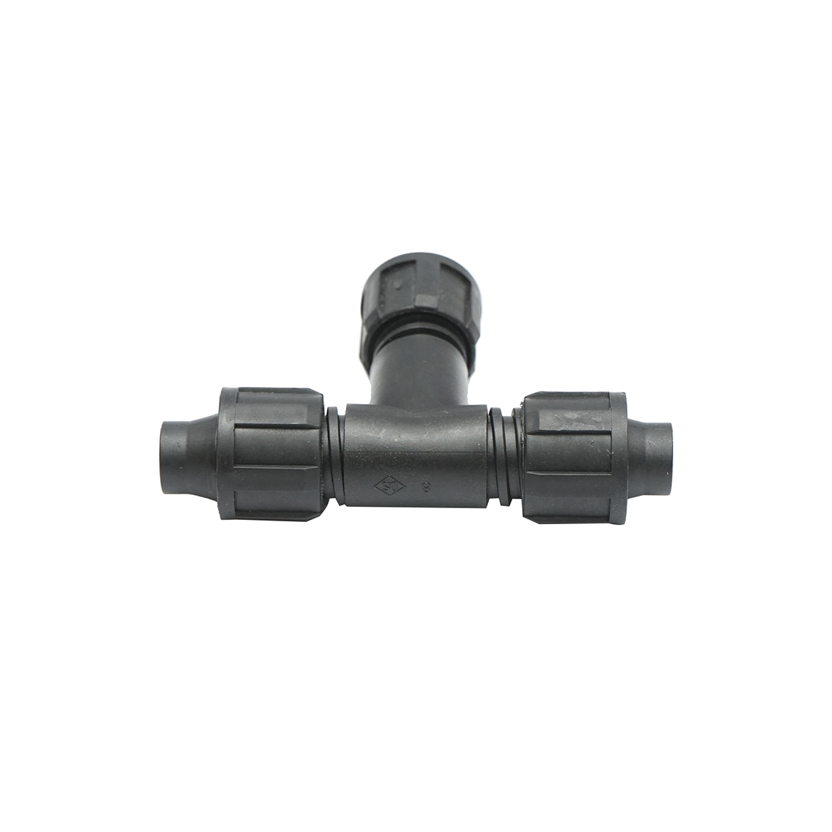 Teu egal conector banda picurare 17x17x17mm pentru sisteme de irigatii - imagine 4
