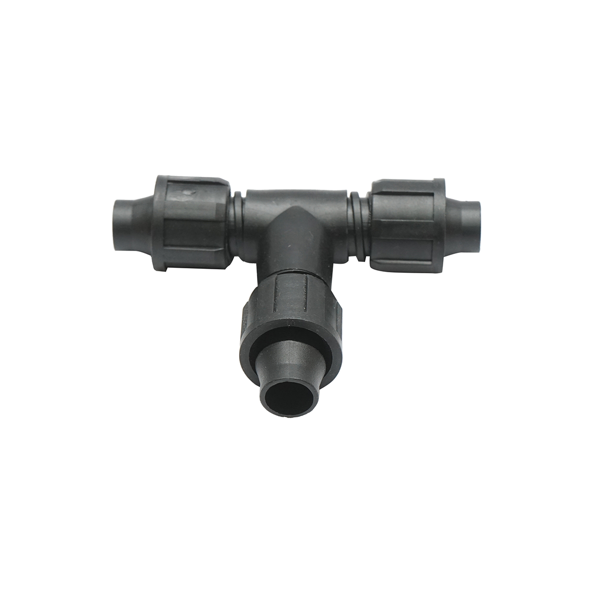 Teu egal conector banda picurare 17x17x17mm pentru sisteme de irigatii - imagine 2