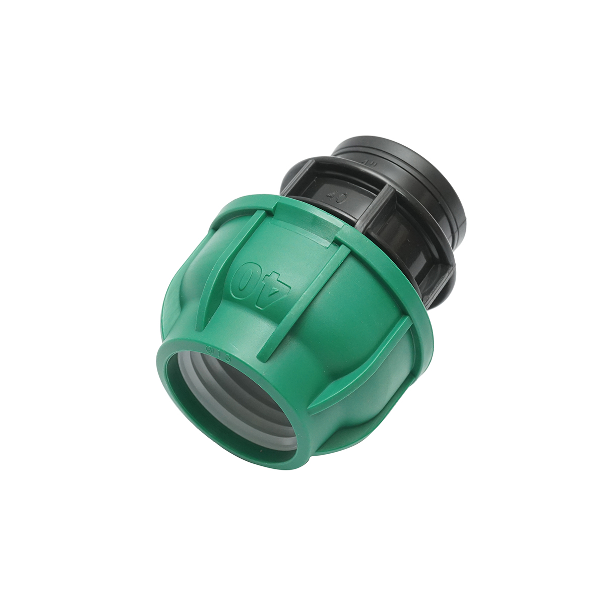 Racord compresiune cu filet interior D40mmx1 toll, PN10 Bar pentru sisteme de irigatii - imagine 3