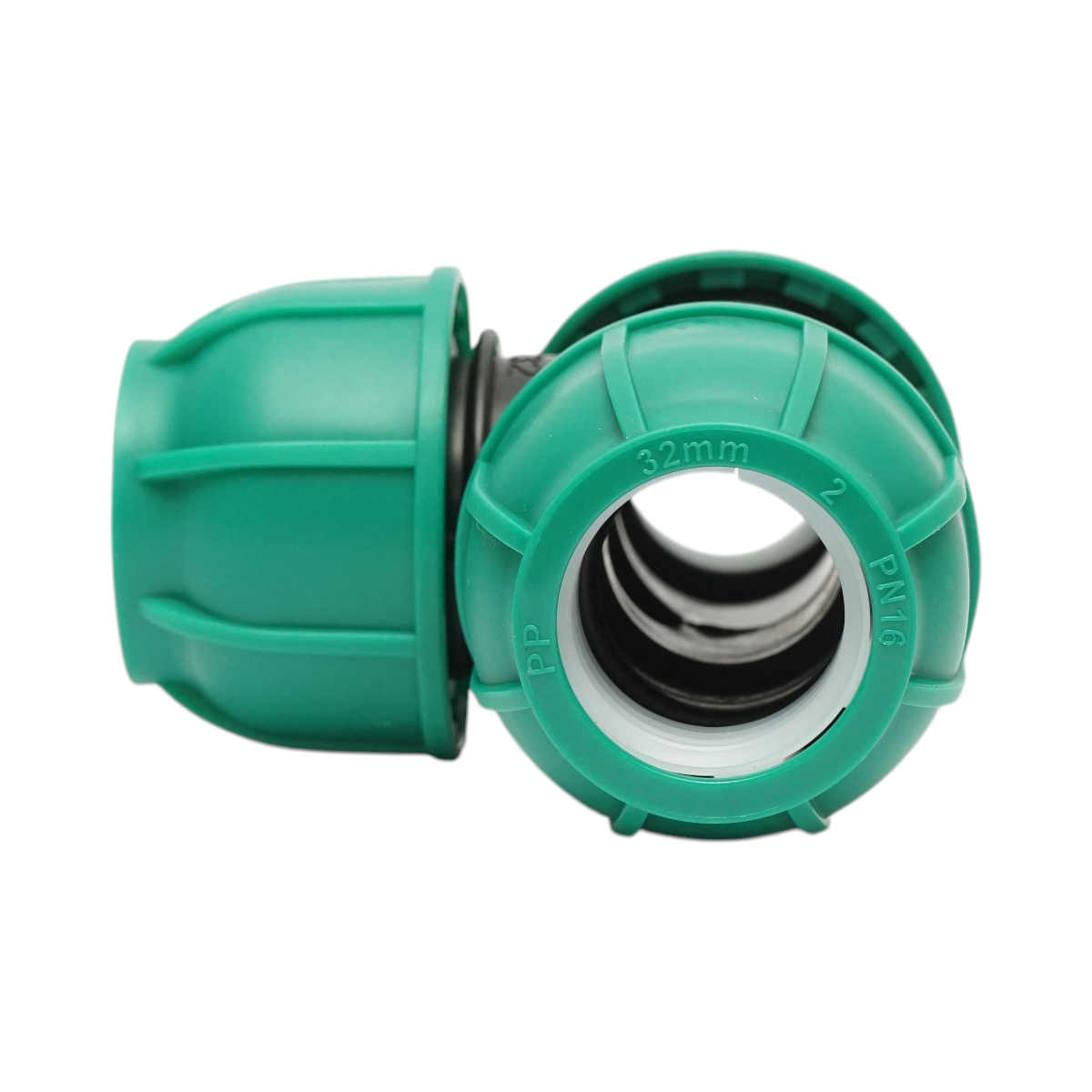 Teu compresiune egal 32x32x32mm, PN16 bar pentru sisteme de irigatii - imagine 2