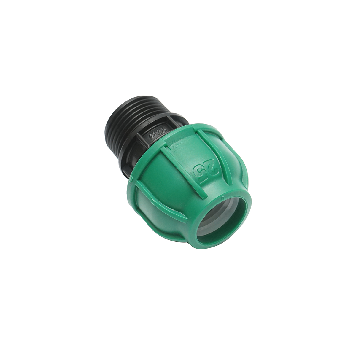 Racord compresiune cu filet exterior D25mmx1 toll, PN10 Bar pentru sisteme de irigatii - imagine 3