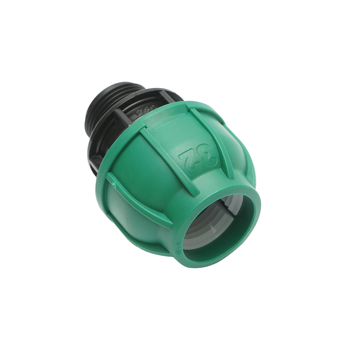 Racord compresiune cu filet exterior D32mmx1 toll, PN10 Bar pentru sisteme de irigatii - imagine 3