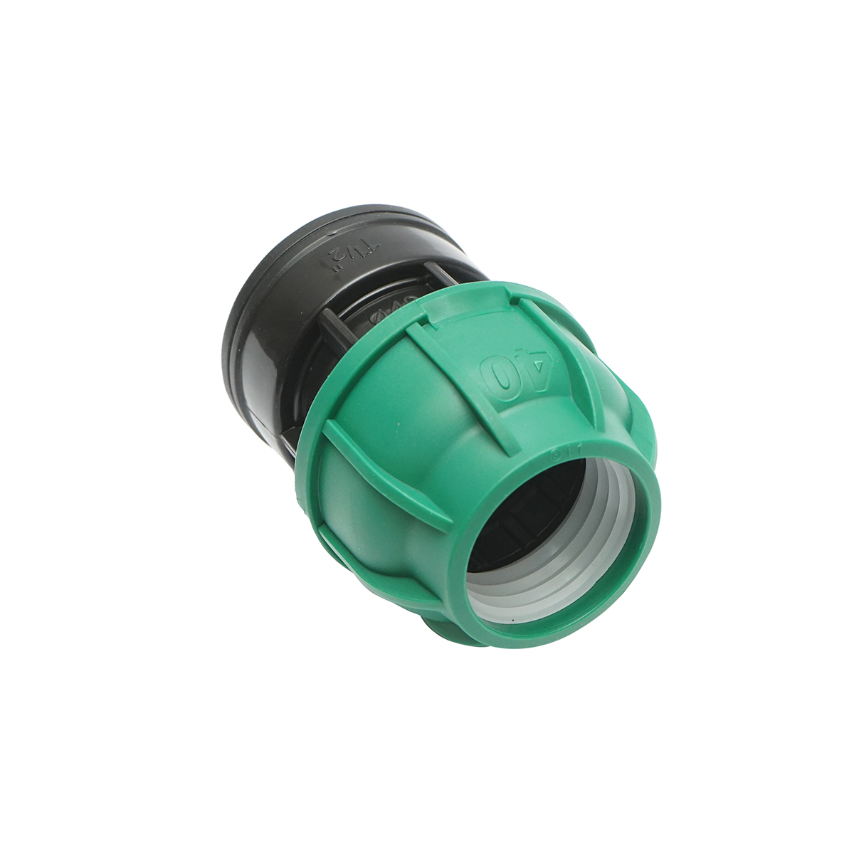 Racord compresiune cu filet interior D40mmx1-1/2 toll, PN10 bar pentru sisteme de irigatii - imagine 3