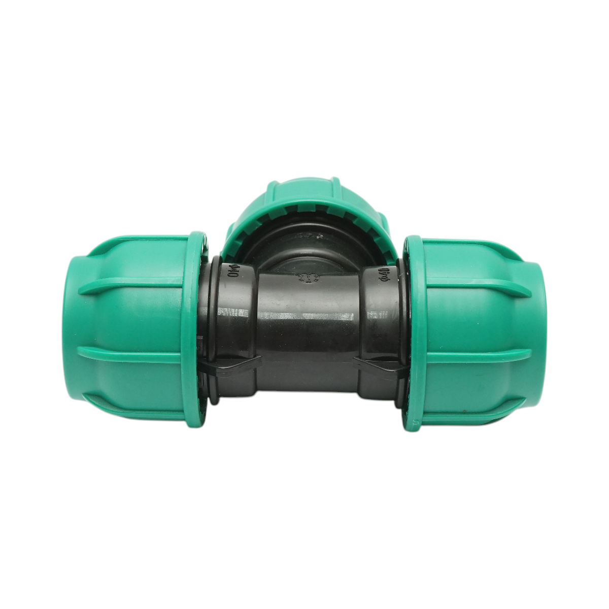 Teu compresiune egal 40x40x40mm, PN16 bar pentru sisteme de irigatii - imagine 3