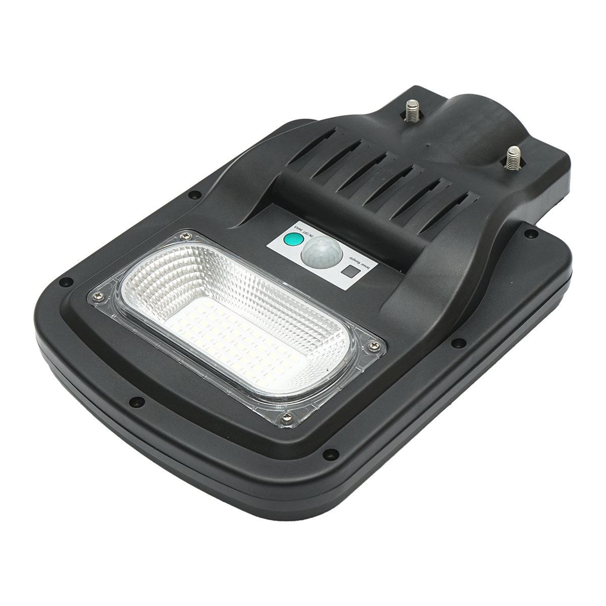 Lampa solara LED iluminat stradal 50W, 6500K, IP65 cu panou solar, senzor de miscare si telecomanda Breckner Germany - imagine 5