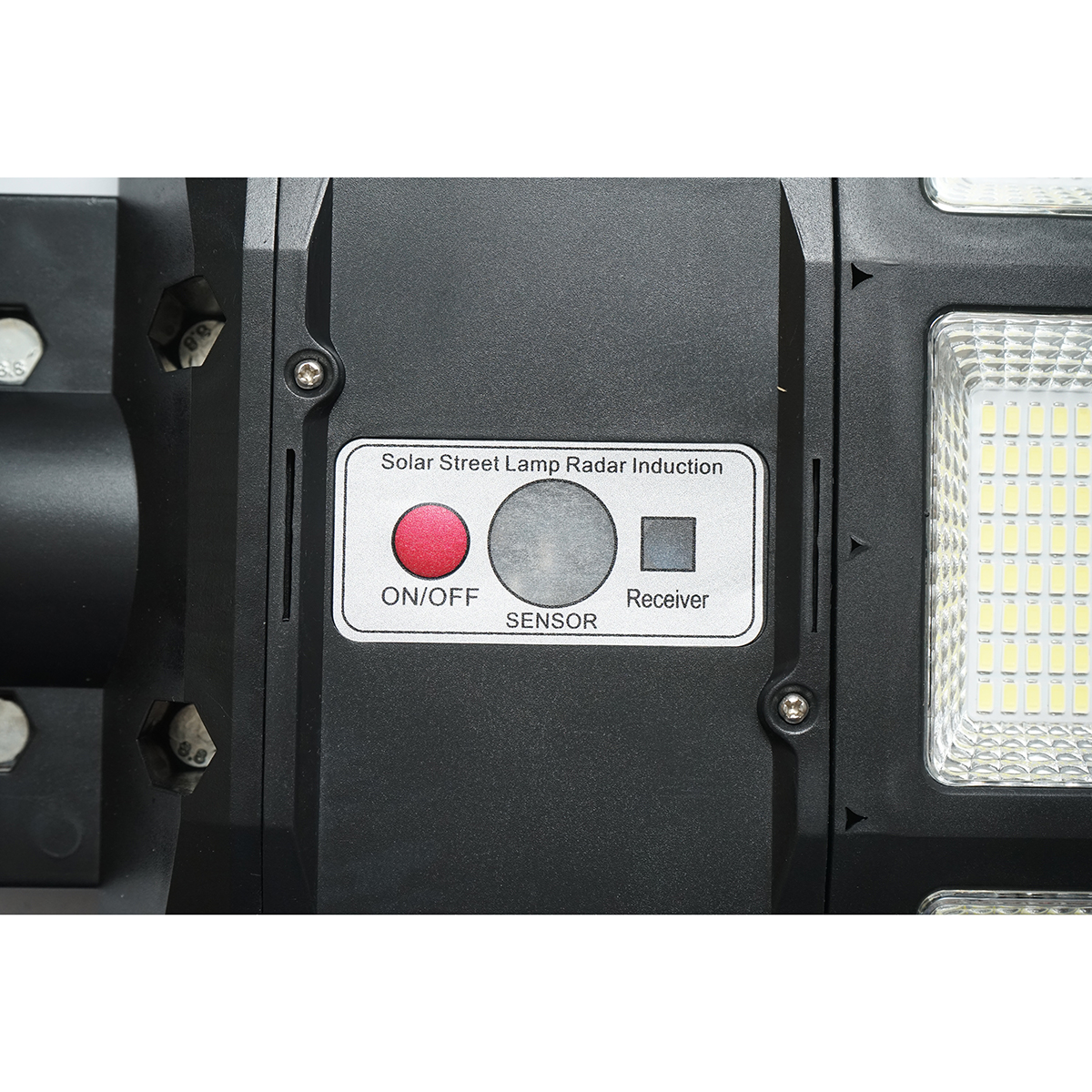 Lampa solara LED iluminat stradal 1200W, 6500K, IP65 cu panou solar senzor de miscare telecomanda Breckner Germany - imagine 7