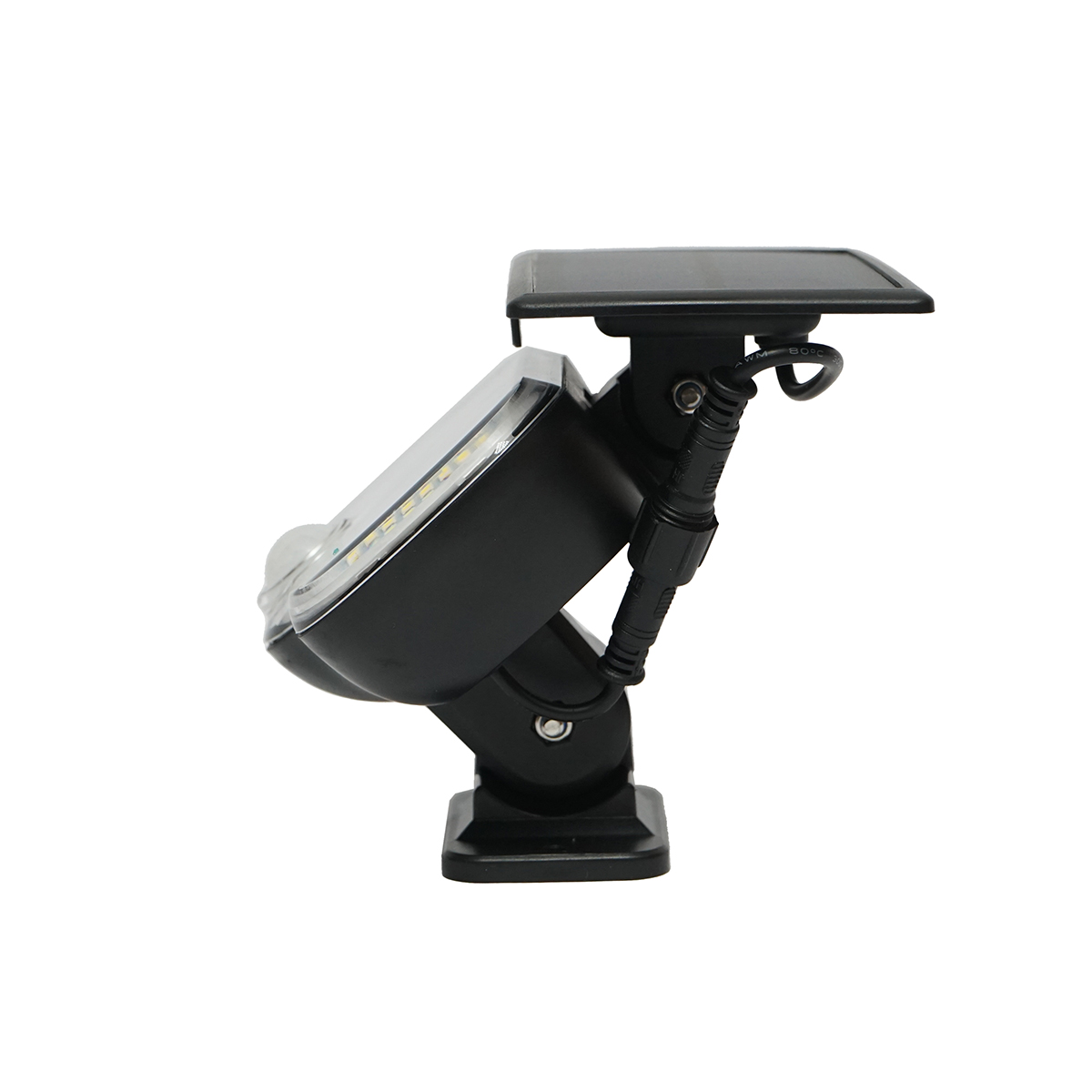 Lampa solara LED cu panou 0.8W de perete, baterie 3.7V, 1200mAh si senzor de miscare Breckner Germany - imagine 5