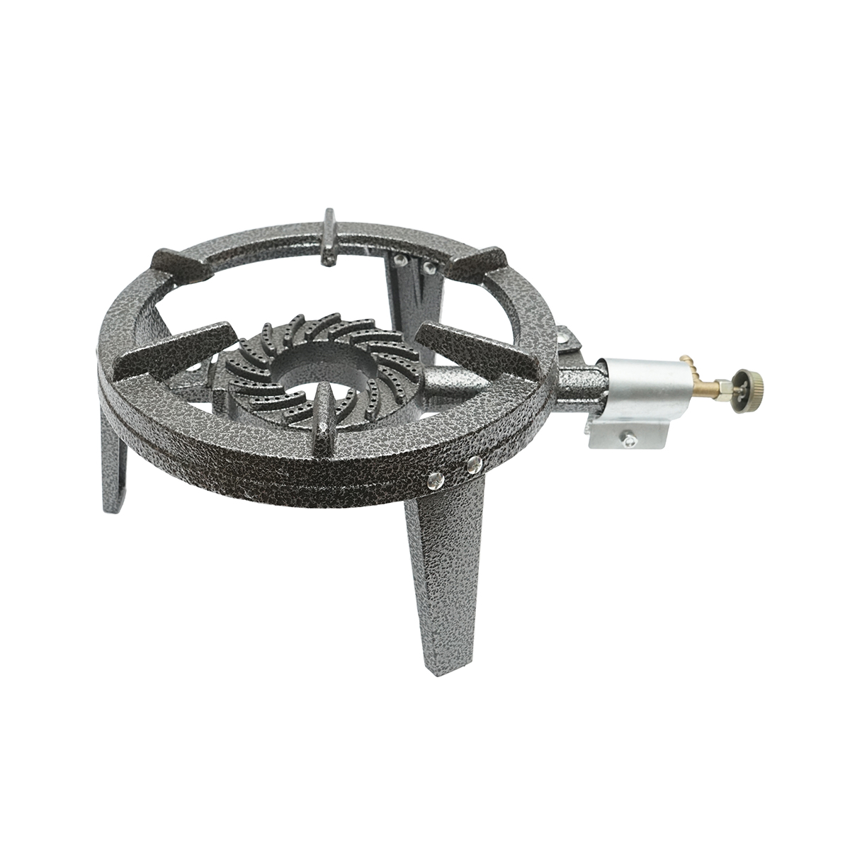 Pirostrie, arzator pe gaz din fonta cu 3 picioare 280x106mm - imagine 4