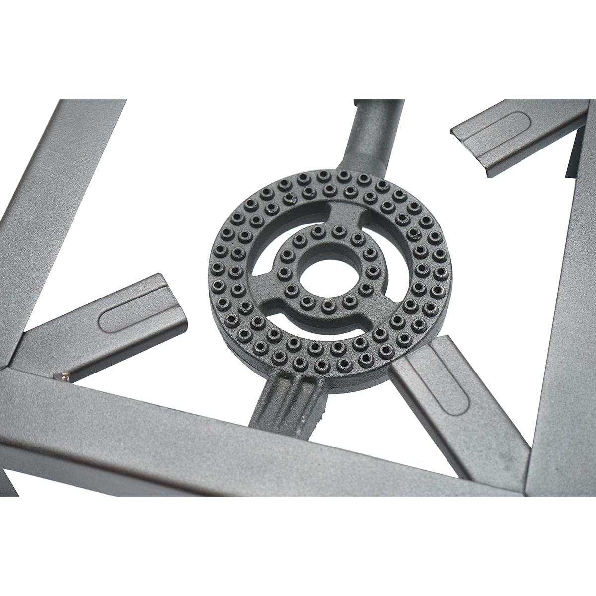 Pirostrie, arzator pe gaz patrat cu 4 picioare 250x250x100mm - imagine 3