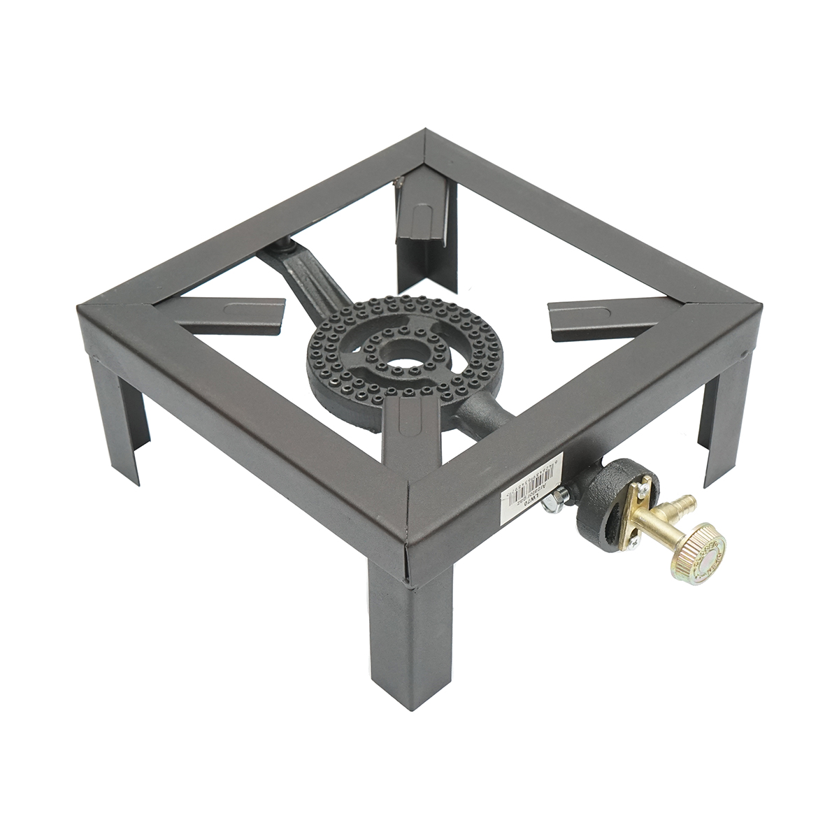 Pirostrie, arzator pe gaz patrat cu 4 picioare 250x250x100mm - imagine 4