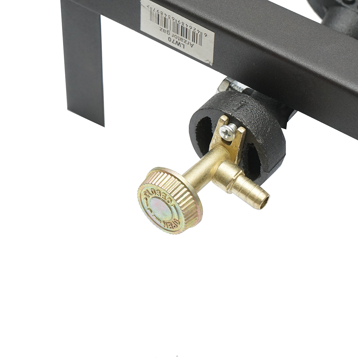 Pirostrie, arzator pe gaz patrat cu 4 picioare 250x250x100mm - imagine 2