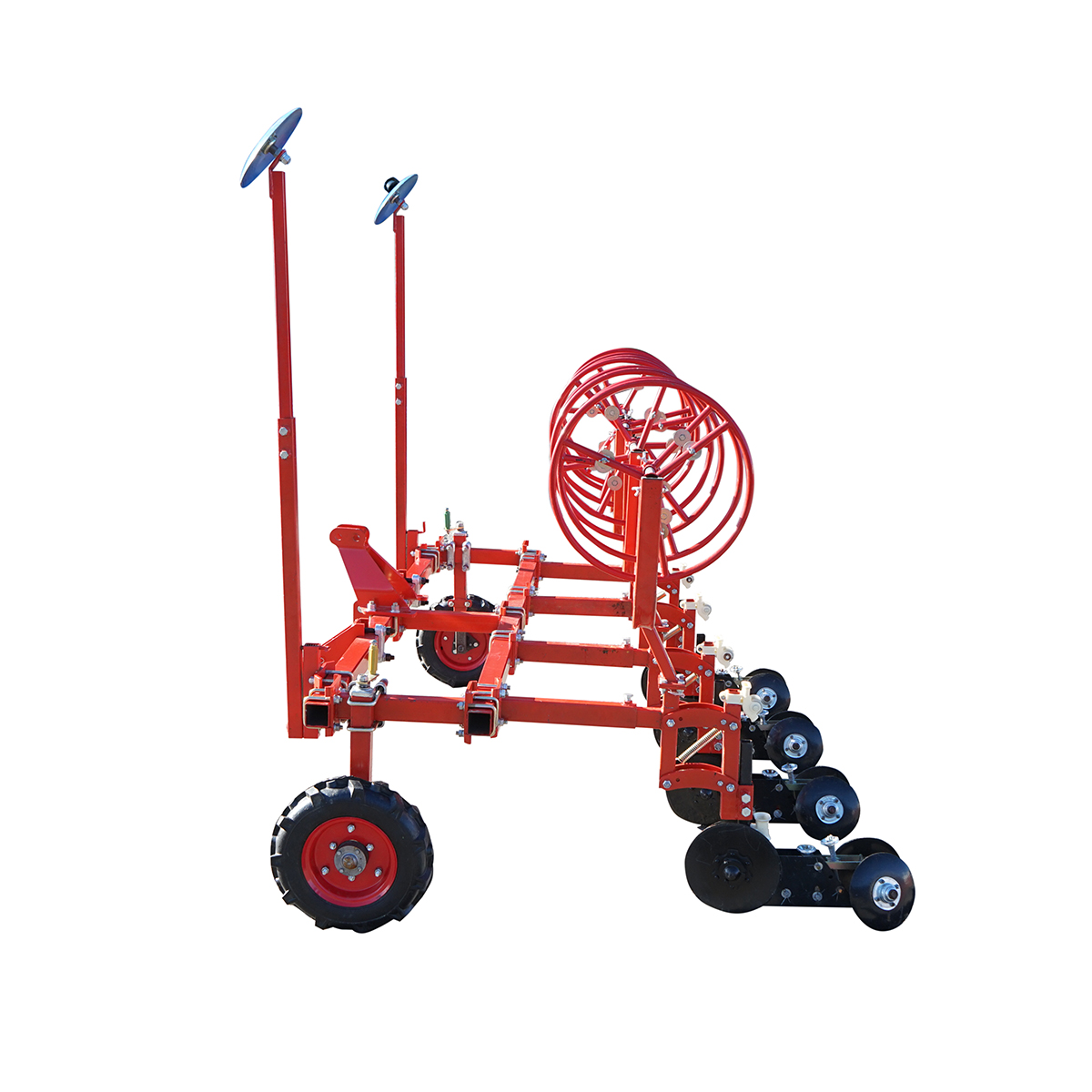Utilaj pentru tractor de intins banda picurare 4 randuri - imagine 2