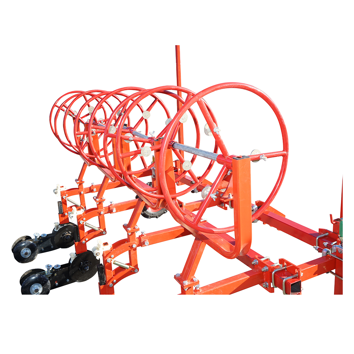 Utilaj pentru tractor de intins banda picurare 4 randuri - imagine 4