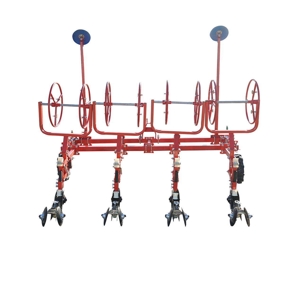 Utilaj pentru tractor de intins banda picurare 4 randuri - imagine 3
