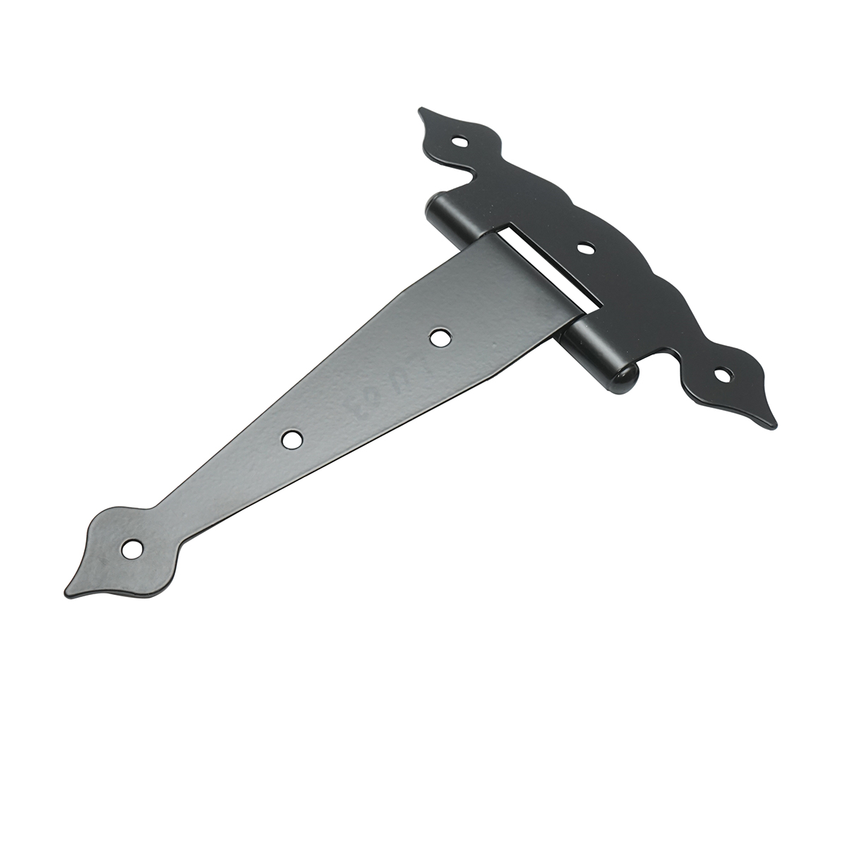 Balama neagra decorativa T8, 200mm - imagine 3