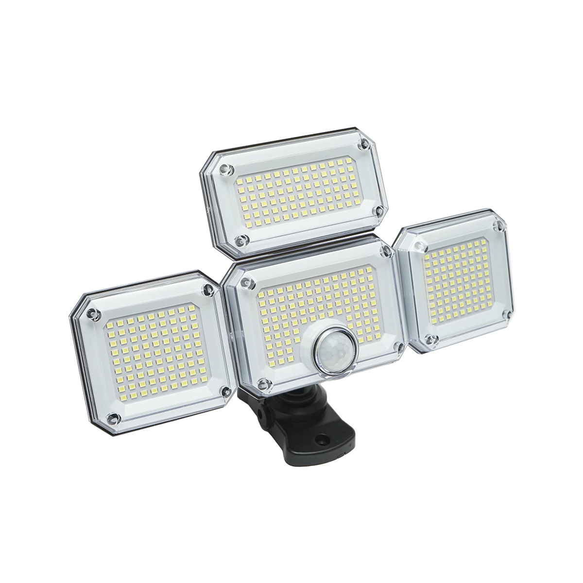 Lampa LED 8W cu panou solar 1.5W, baterie 2400mAh, senzor de miscare si telecomanda IP65 Breckner Germany - imagine 5