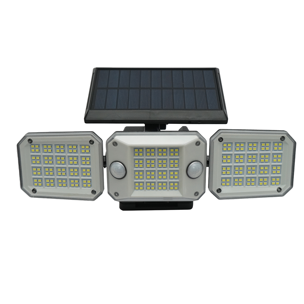 Lampa LED cu panou solar 1.8W/5.5V, baterie 2000mAh, senzor de miscare si telecomanda IP65 Breckner Germany - imagine 2