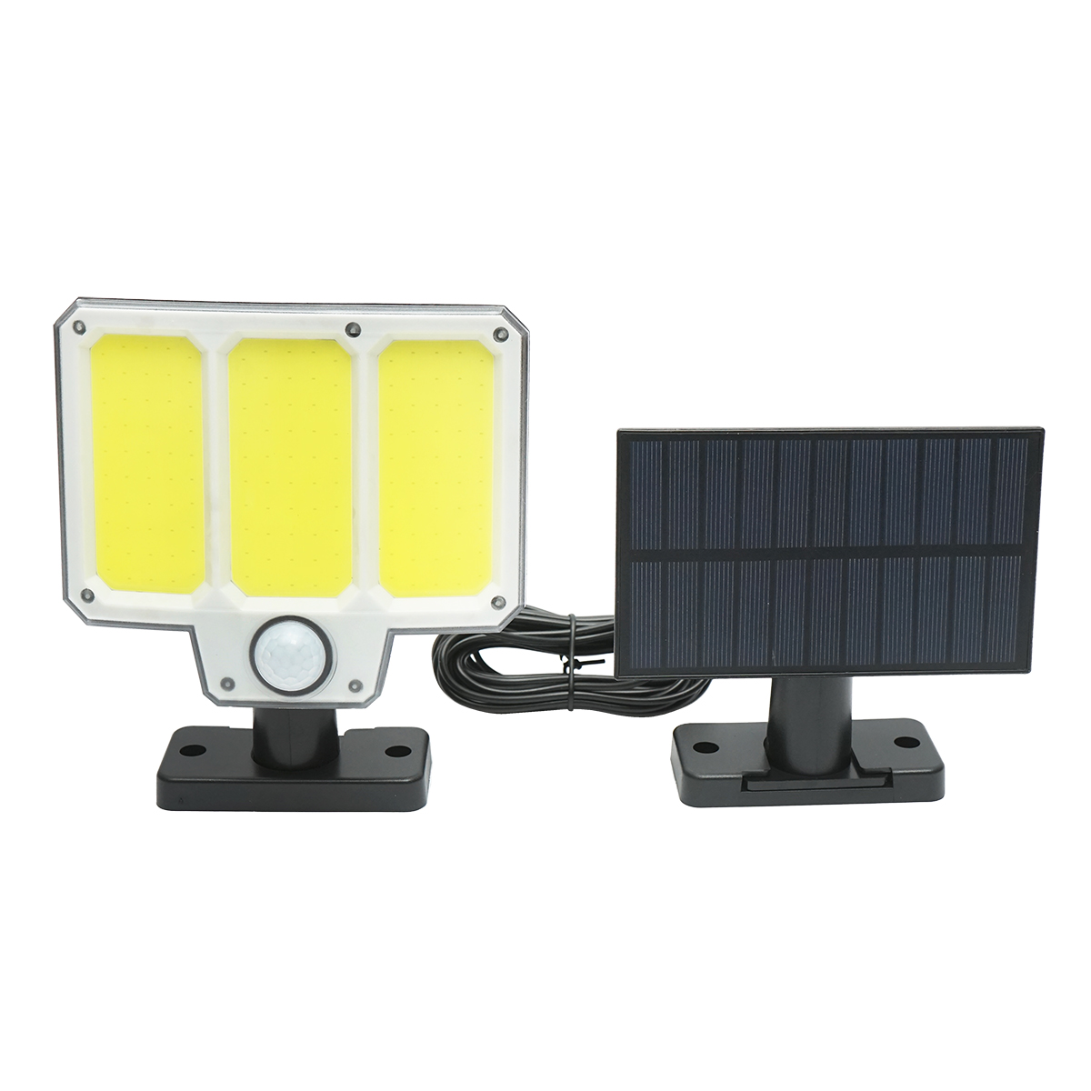 Lampa LED cu panou solar 1.4W/5.5V, baterie 1500mAh, senzor de miscare si telecomanda IP65 Breckner Germany - imagine 2