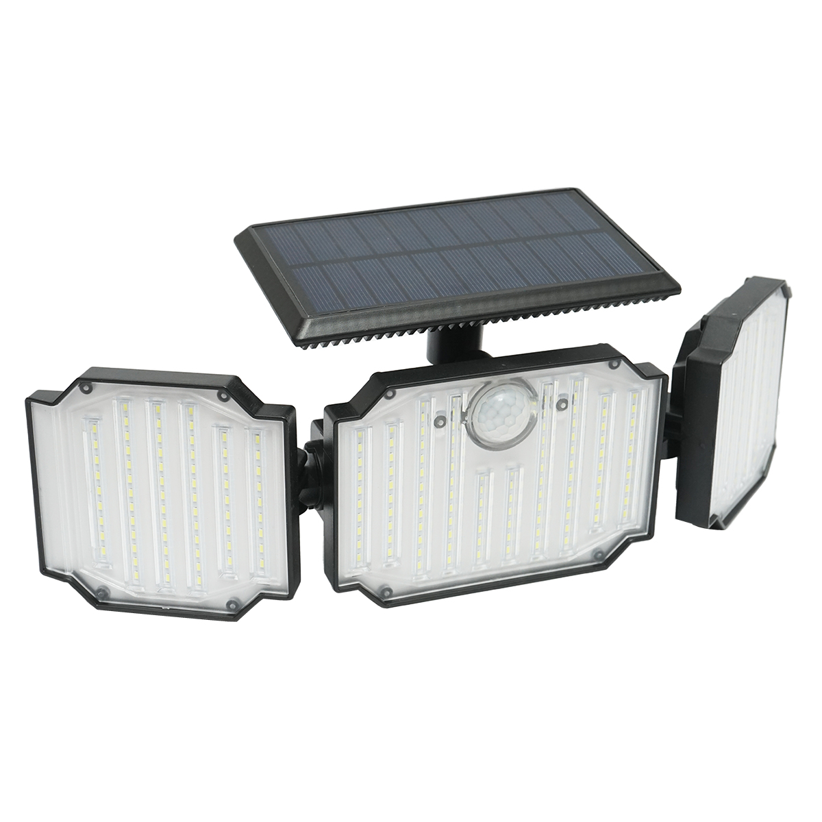 Lampa LED 6W cu panou solar 1.8W/5.5V, baterie 2000mAh, senzor de miscare si telecomanda IP65 Breckner Germany - imagine 4