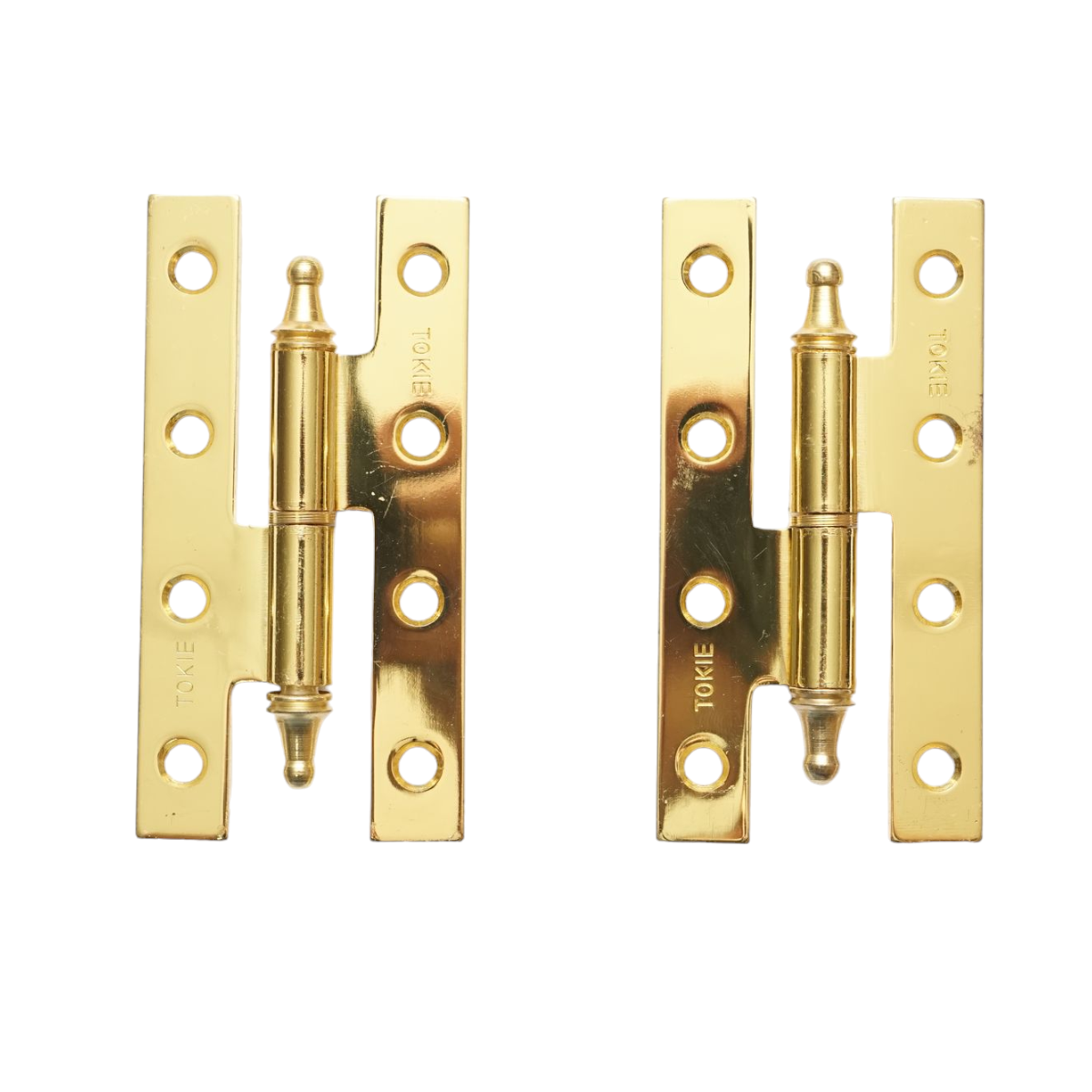 Set 2 balamale bronz pentru usa, stanga 95x55x2.5mm