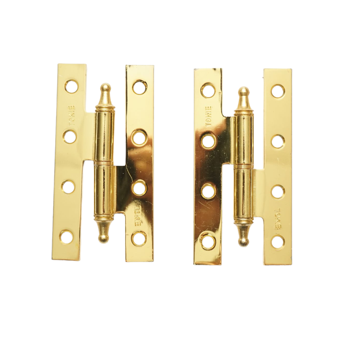 Set 2 balamale bronz pentru usa, dreapta 95x55x2,5mm