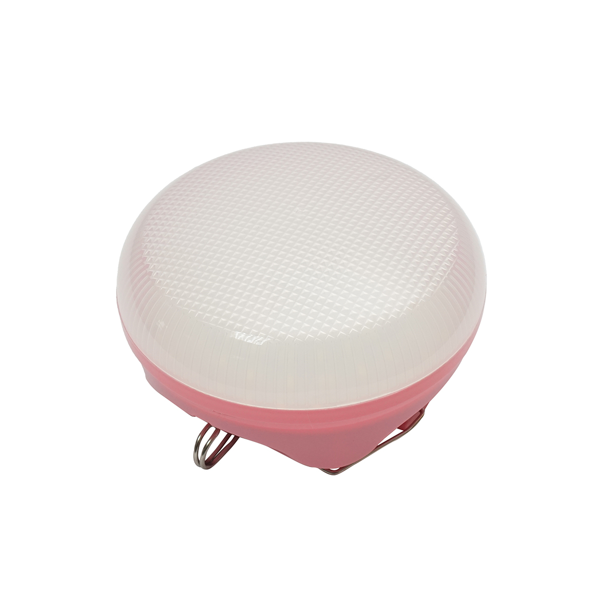 Lampa LED 300W cu panou solar si baterie 3600mA, roz - imagine 3