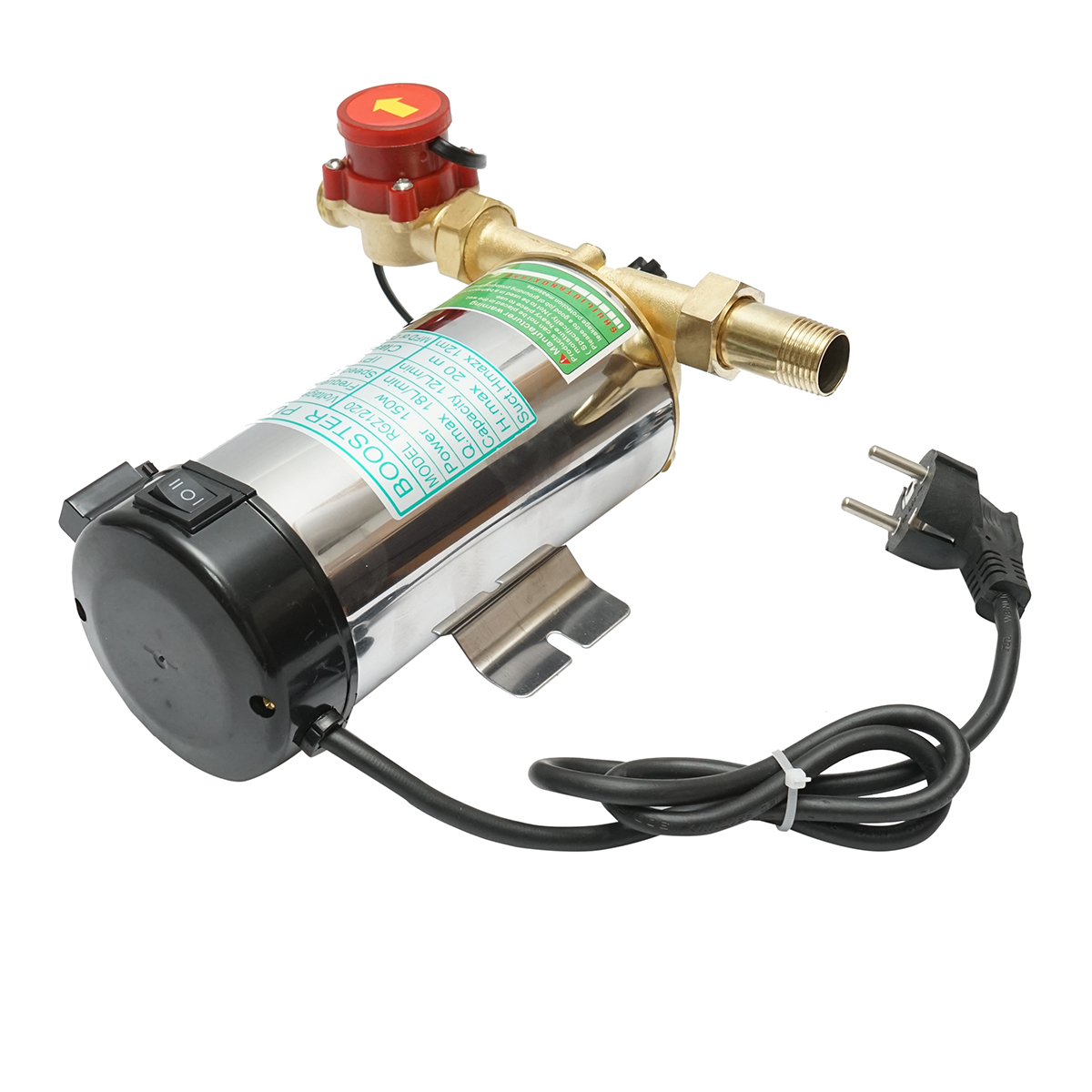 Pompa ridicare presiune apa calda/rece 220V, 150W, compatibila panou solar, 3 bar, X-150