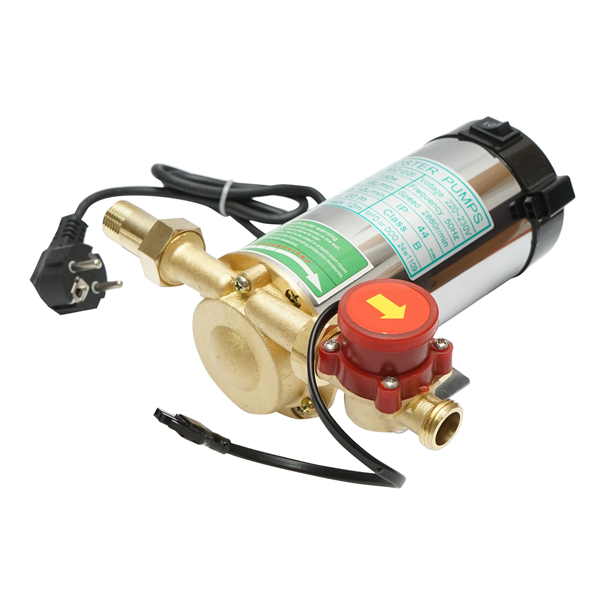 Pompa ridicare presiune apa calda/rece 220V, 150W, compatibila panou solar, 3 bar, X-150 - imagine 2