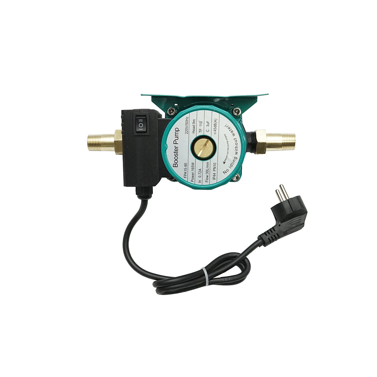 Pompa de recirculare apa calda 220V, 120W, pentru panou solar, 10 bar FPA15-90 - imagine 5