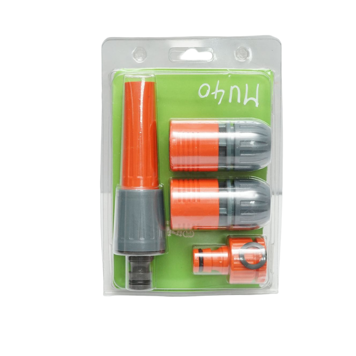 Set conectori cu cap reglabil 1/2 pentru furtun gradina - imagine 2