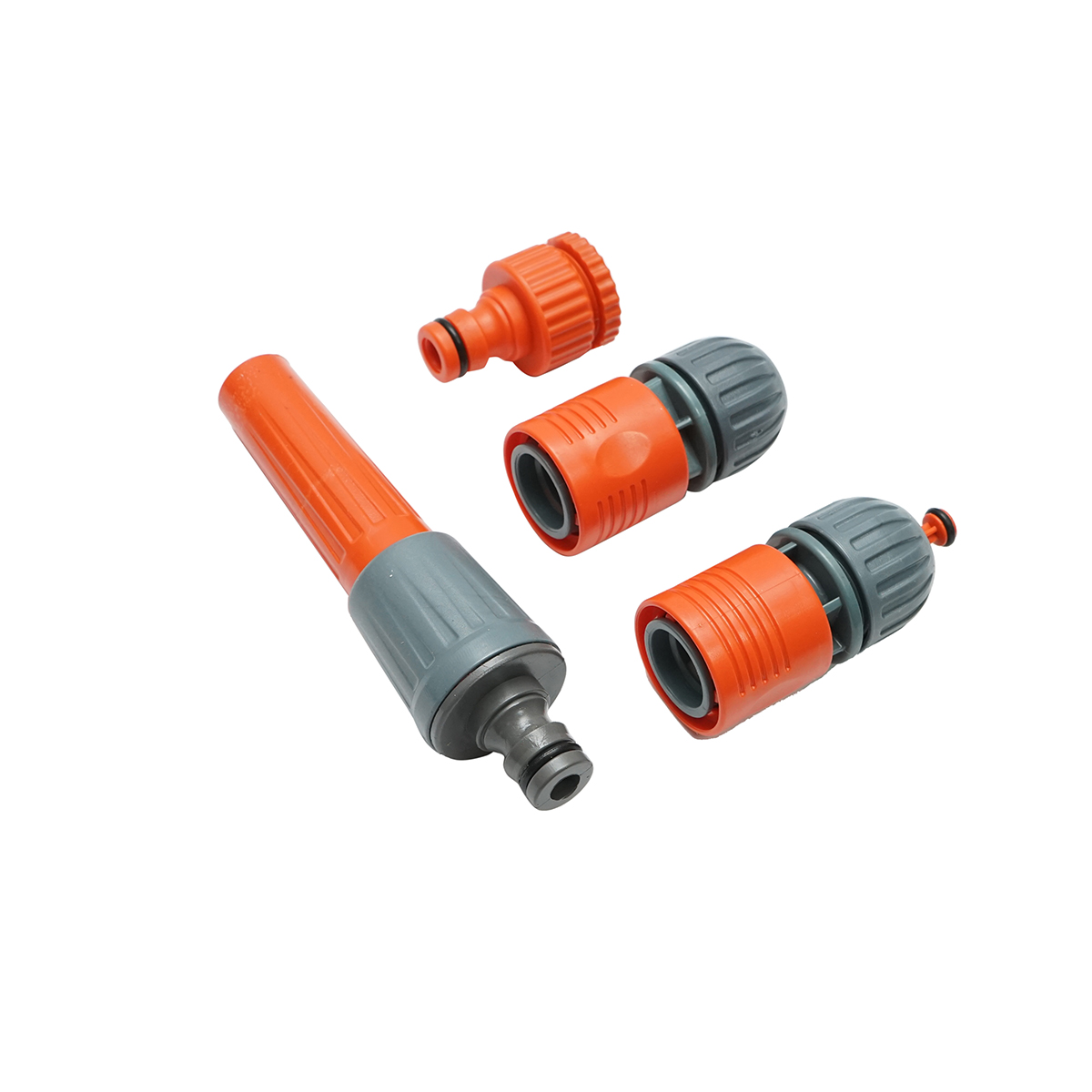 Set conectori cu cap reglabil 1/2 pentru furtun gradina - imagine 3