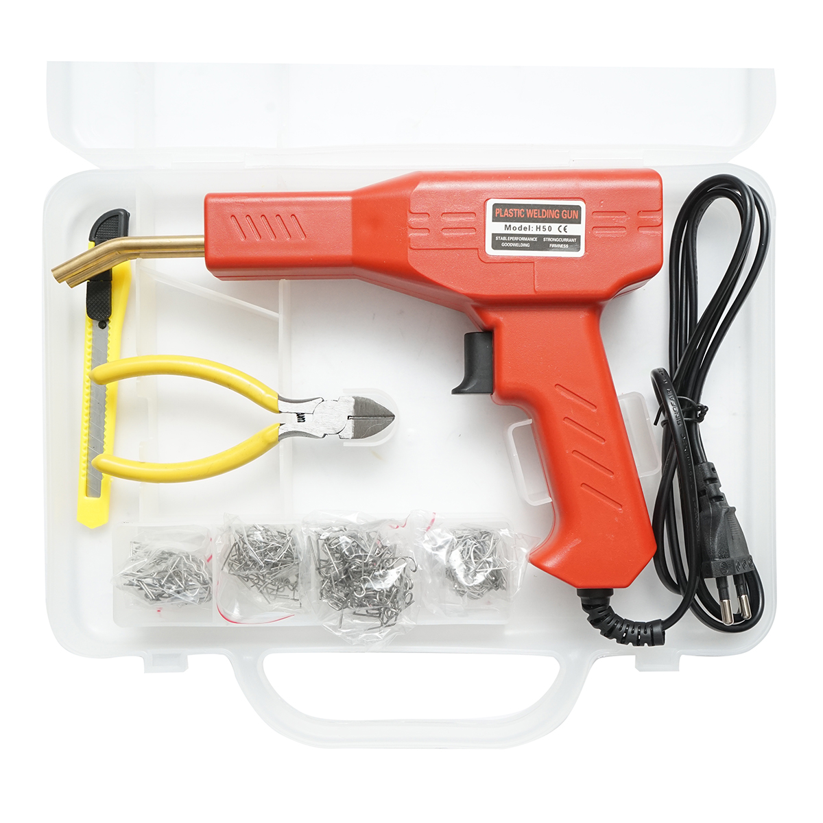 Trusa pistol, aparat profesional pentru sudat/lipit plastic, 50W - imagine 3