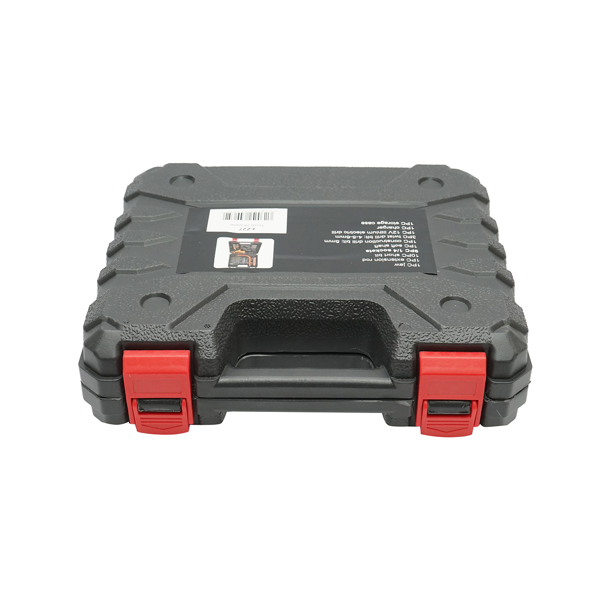 Trusa masina de gaurit si insurubat cu acumulator 12V, 1.5Ah Li-ion, LED, mandrina 10mm, 0-2000rpm, tubulare, burghie, biti 28 piese - imagine 5