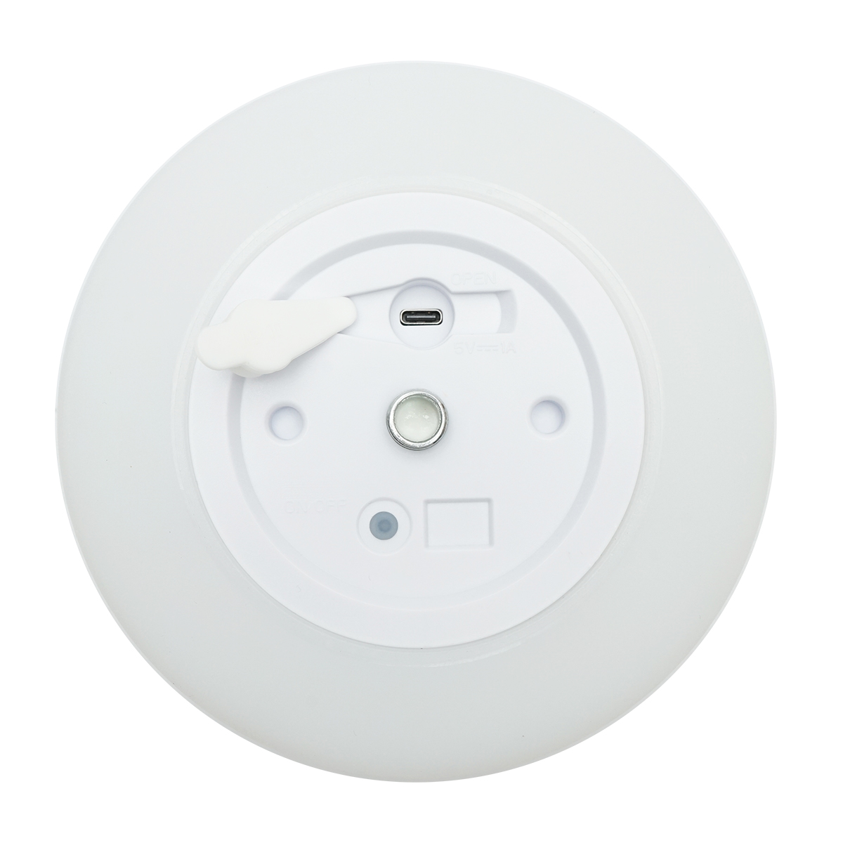 Lampa de masa LED de exterior 2W alba, baterie 3.7V/1200mAh, reincarcabila USB 5V/1A Breckner Germany - imagine 4