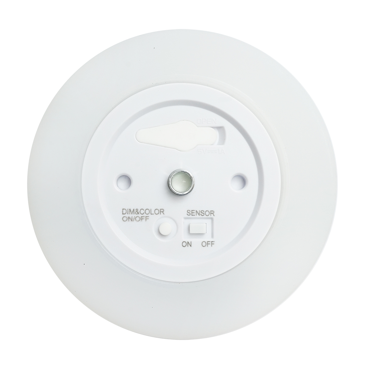 Lampa de masa solara LED 2W, panou solar 0.7W, baterie 3.7V 1200mAh, USB 5V 1A, negru Breckner Germany - imagine 4