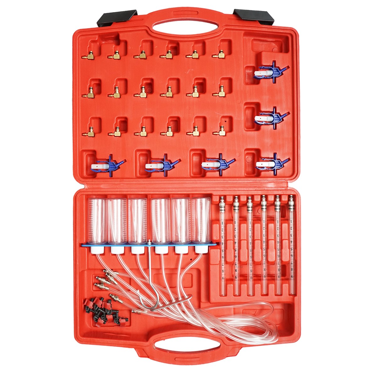 Trusa tester diagnostic tur-retur injectoare common rail Bosch, Denso, Delphi, Siemens si set debitmetre pentru motoare diesel Breckner Germany - imagine 3