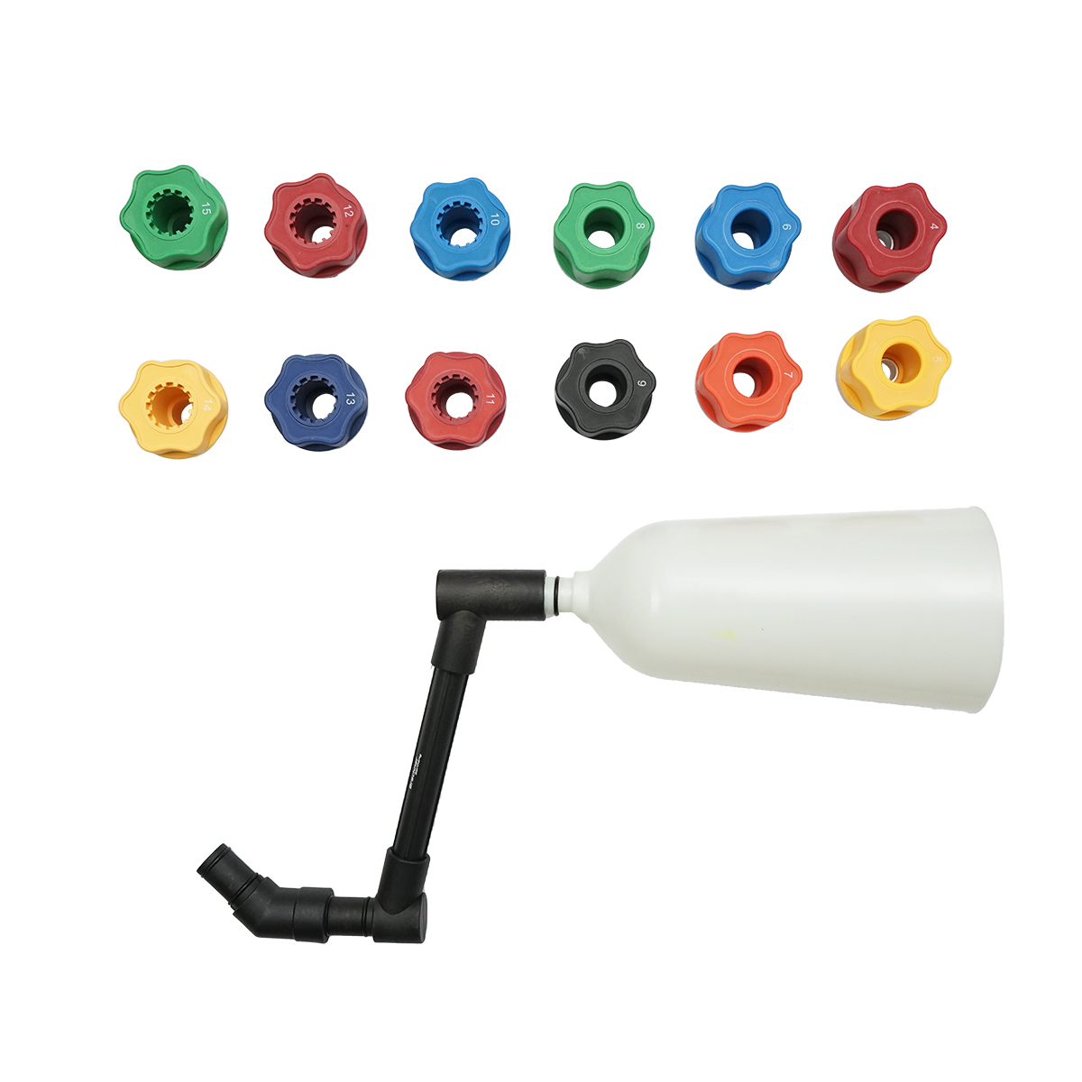 Trusa set palnie si adaptoare speciale pentru schimb ulei 15 piese Breckner Germany - imagine 4