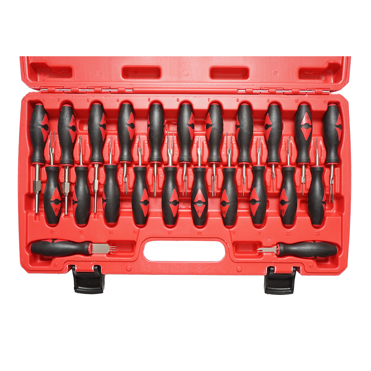 Trusa demontat pini terminale, conectori, cuple electrice auto 23 piese Breckner Germany - imagine 4