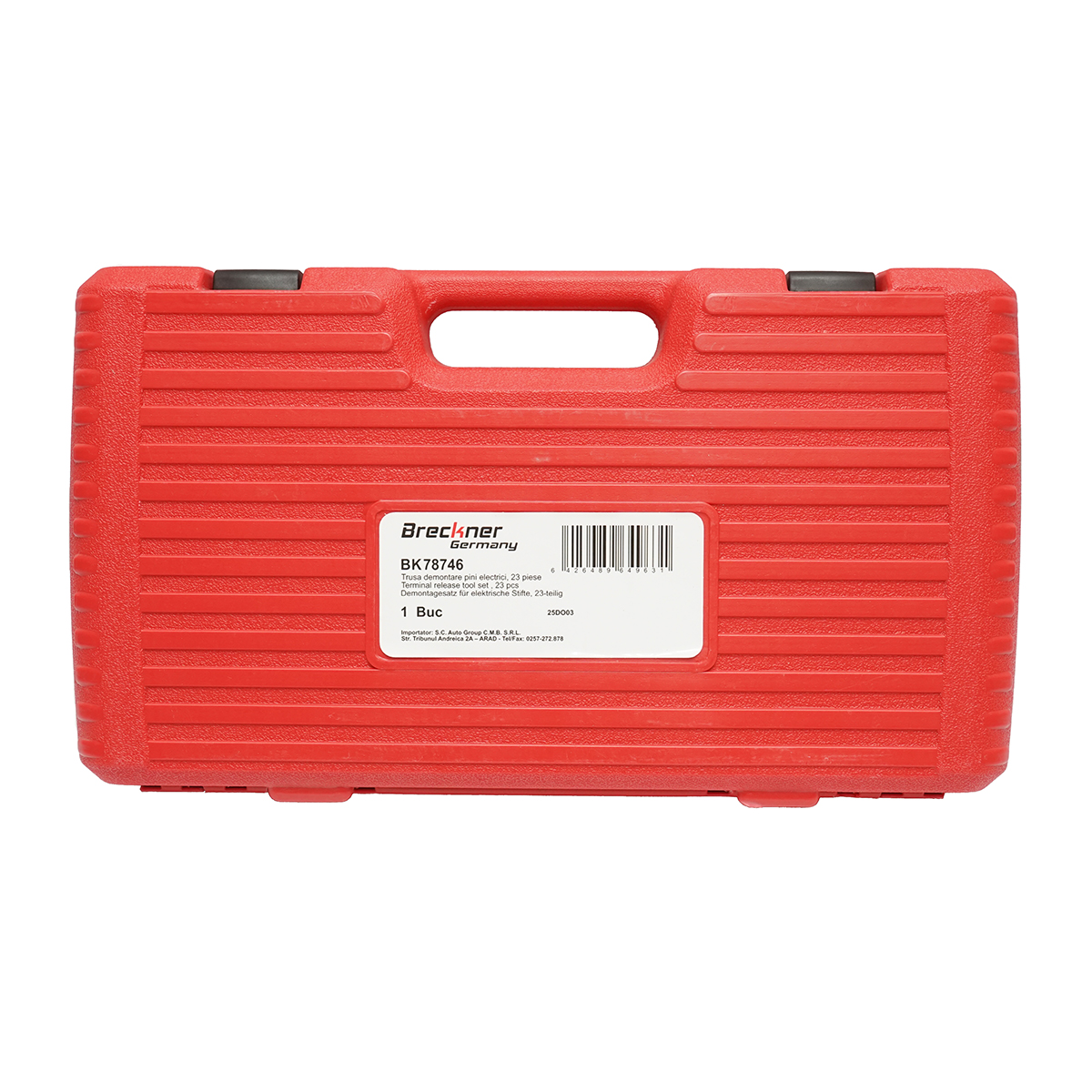 Trusa demontat pini terminale, conectori, cuple electrice auto 23 piese Breckner Germany - imagine 5