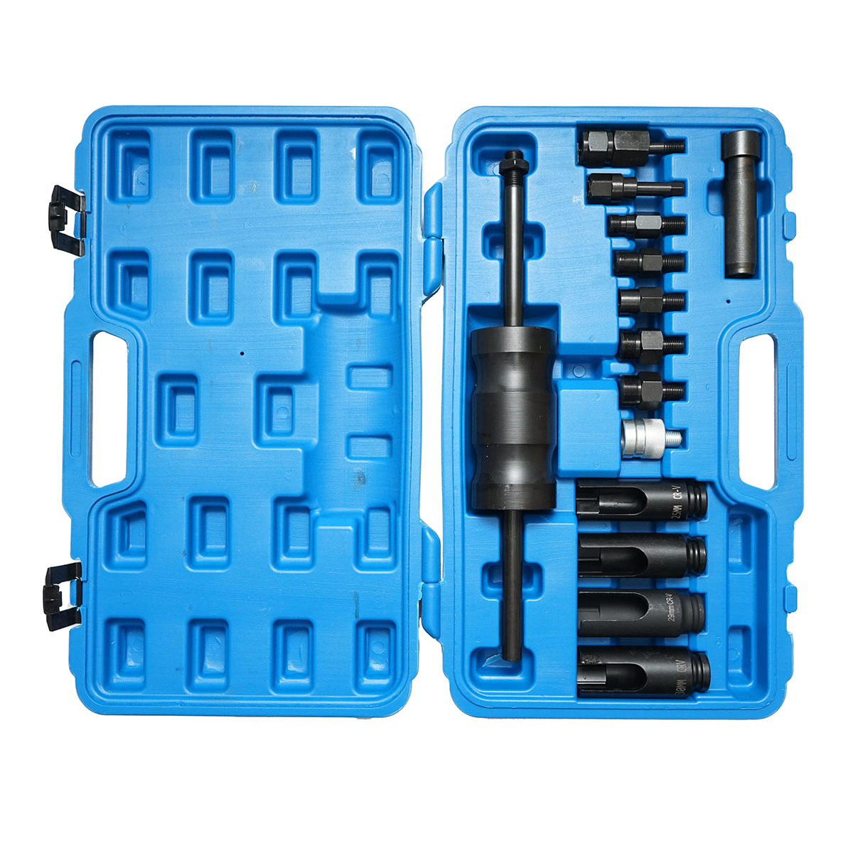 Trusa extractor cu ciocan pentru injectoare blocate 14 piese Breckner Germany - imagine 3