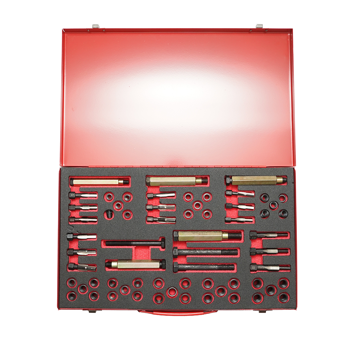 Trusa profesionala reparatie filete bujii M8x1, M9x1, M10x1.25, M10x1, M12x1.25 Breckner Germany - imagine 3