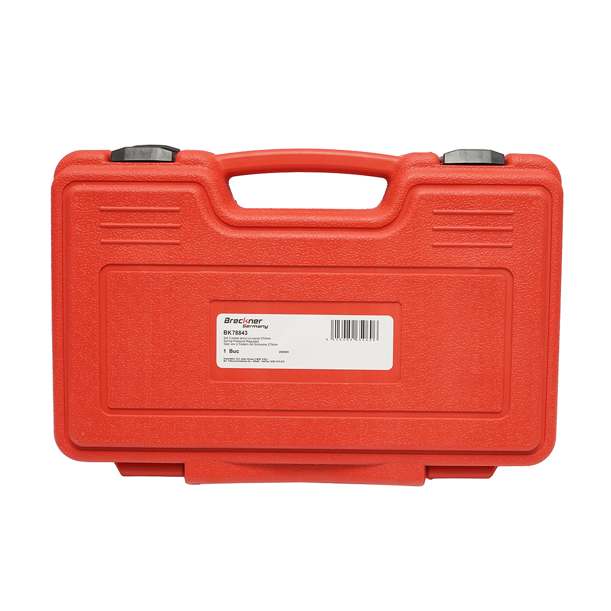 Trusa presa arcuri auto cu surub 370mm 2 piese Breckner Germany - imagine 6